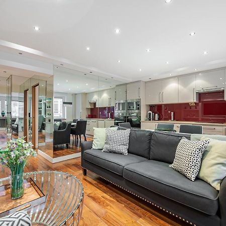 Elegant Ground Floor Apartment With Ac In Knightsbridge Steps Away From Harrods Londra Esterno foto