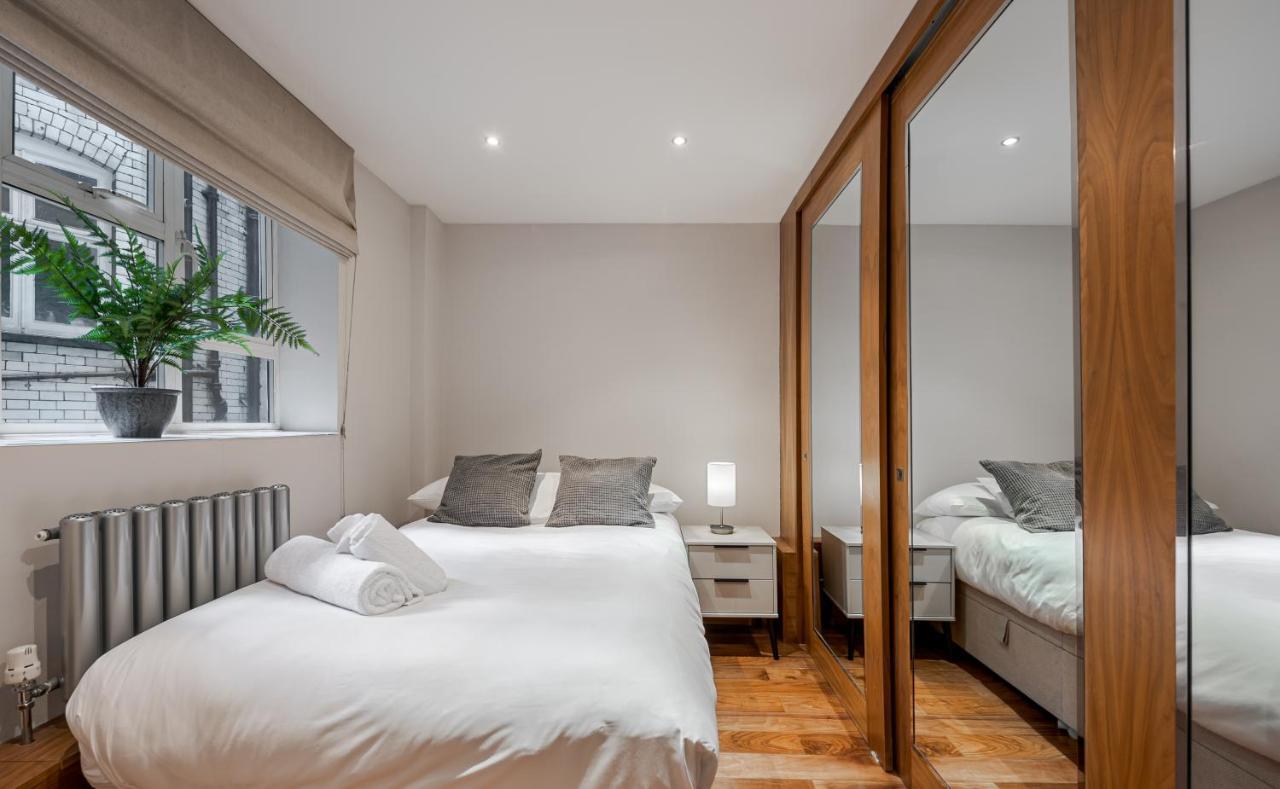 Elegant Ground Floor Apartment With Ac In Knightsbridge Steps Away From Harrods Londra Esterno foto